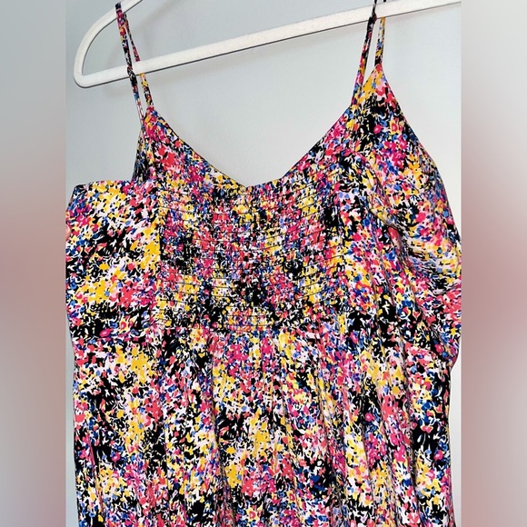 GAP Women’s Cami Fit &Flare Multicolor Dress Size Large - Picture 7 of 9